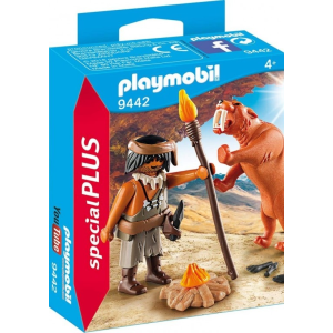 Playmobil 9442 - Ősember és kardfogú tigris
