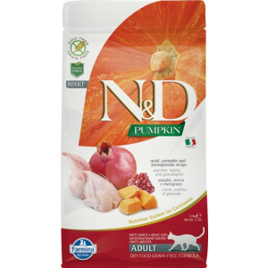 N&D N&amp;D Cat Grain Free Pumpkin Fürj 1,5kg