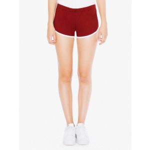  American Apparel AA7301 Cranberry/White