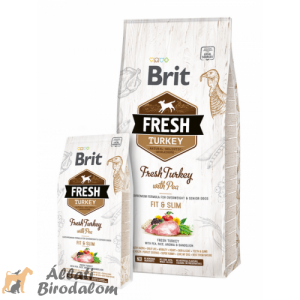 Brit Fresh Turkey with Pea Adult Fit Slim 2,5 kg