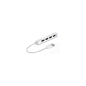 Speedlink Snappy Slim 4-port USB 2.0 HUB (passzív, fehér)