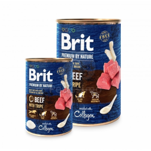 Brit Premium By Nature Brit Premium by Nature Adult Beef with Tripes 800 g