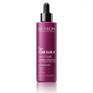 Revlon Professional Revlon Be Fabulous Daily Care hajöregedésgátló szérum normál/vastagszálú hajra, 80 ml