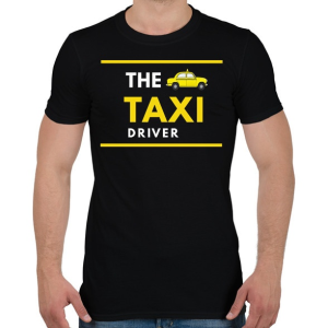 PRINTFASHION A taxisofőr - Férfi póló - Fekete