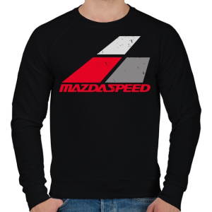 PRINTFASHION MazdaSpeed - Férfi pulóver - Fekete