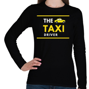 PRINTFASHION A taxisofőr - Női hosszú ujjú póló - Fekete