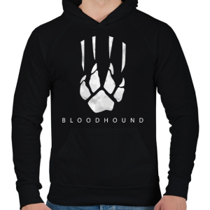 PRINTFASHION Apex Legends - Bloodhound - Férfi kapucnis pulóver - Fekete