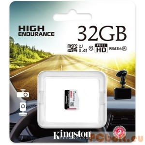 Kingston Kingston 32GB High Endurance microSDHC UHS-I CL10 memóriakártya