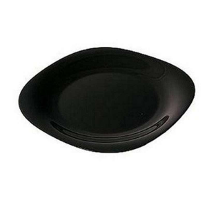 LUMINARC CARINE fekete lapos tányér 26,5 cm, 1db