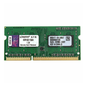 Kingston RAM Memória Kingston IMEMD30096 KVR16S11S8/4 4 GB 1600 MHz DDR3-PC3-12800