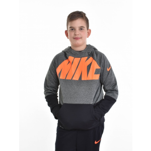 Nike B NK THRMA HOODIE PO NIKE GFX fiú jogging felső 899627-091
