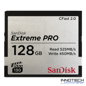 Sandisk cfast extreme pro 128 GB memóriakártya 525mb/s SDCFSP-128G-G46D (173408)
