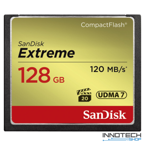 Sandisk cf extreme 128 GB memóriakártya 120mb/s SDCFXSB-128G-G46 ( 124095)
