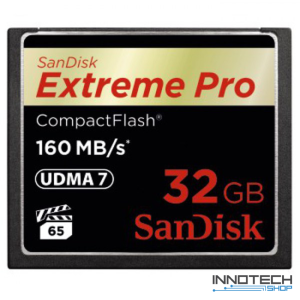 Sandisk cf extreme pro 32 GB memóriakártya 160mb/s SDCFXPS-032G-X46 (123843)