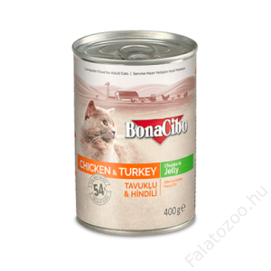 CAGATAY BONACIBO CANNED CAT FOODS CHICKEN & TURKEY 400g