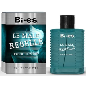  Bi-es Le Male Rebelle, Toalett víz 100 ml (Parfüm alternatíva Jean Paul Gaultier Le Male Terrible)