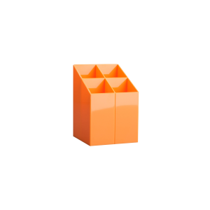ICO Design szögletes írószertartó, narancssárga