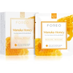 FOREO Farm to Face Manuka Honey revitalizáló maszk 6 × 6 g