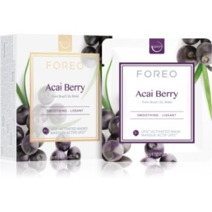 FOREO Farm to Face Acai Berry kisimító maszk 6 × 6 g
