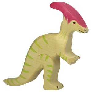 Holztiger Fa játék állatok - dinoszaurusz, Parasaurolophus