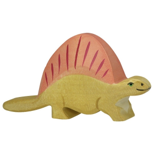 Holztiger Fa játék állatok - dinoszaurusz, Dimetrodon