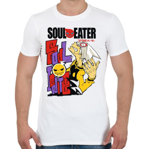 PRINTFASHION Soul eater - Férfi póló - Fehér