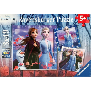 Ravensburger Puzzle 050116 Disney Jégvarázs 2 3x49 darab
