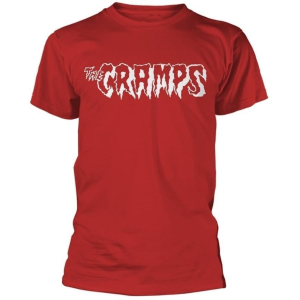 PLASTIC HEAD The Cramps Logo - White Red T-Shirt XL