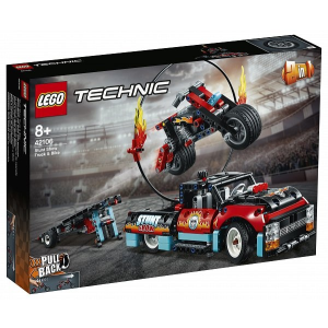 LEGO Technic Kaszkadőr teherautó és motor (42106)