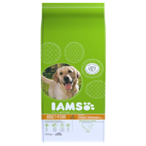 IAMS ProActive Health Adult Light in Fat for Sterilsed-Overweight dogs Chicken 12 kg