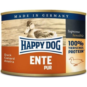 Happy Dog Ente Pur - Kacsahúsos konzerv (12 x 200 g) 2.4kg