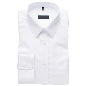 eterna comfort fit fehér ing (rövidített ujjú, 59cm, cover shirt)