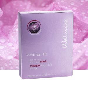 Wellmaxx cellular lift peptides öregedésgátló, arcfeszesítő, 3D lifting arcmegemelő fátyol (vlies) maszk 7x20 ml