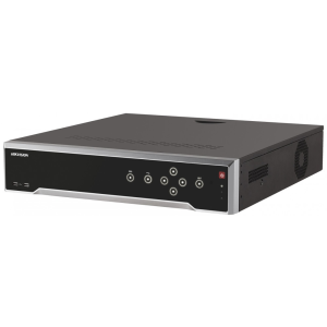  Hikvision DS-9664NI-I8 64 csatornás NVR, 320/256 (RAID: 200/200) Mbps be-/kimeneti sávszélesség, riasztás be-/kimenet