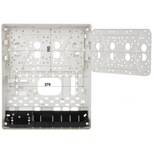  Satel OPU-3 P Műanyag doboz alaplapokhoz, bővítőkhöz és GSM kommunikátorokhoz, 324x382x108 mm