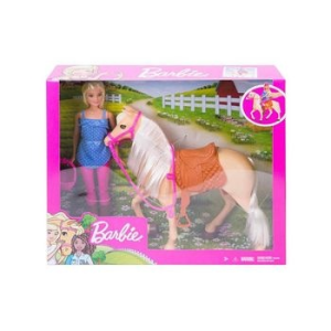 Mattel Barbie: lovas szett babával