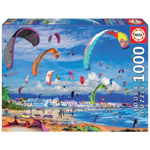 Educa Puzzle 1000 darab - Kitesurfing