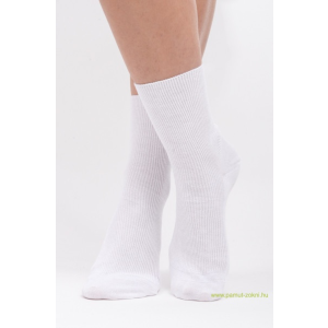  Brigona Komfort gumi nélküli zokni - fehér 41-42