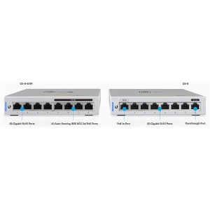 Ubiquiti Switch - US-8 - UniFiSwitch 8GbitLAN, 8Gbps, Managed