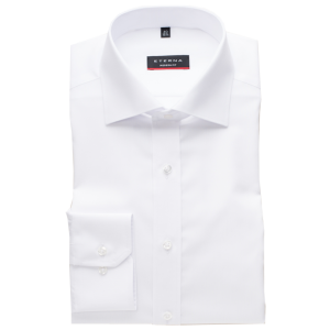 eterna modern fit fehér ing (hosszított ujjú, 68cm, cover shirt)