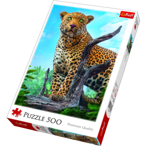 Trefl Találd meg a Wild Leopard 500 darab puzzle játékot