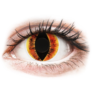 MaxVue Vision ColourVUE Crazy Lens - Saurons Eye - dioptria nélkül (2 db lencse)