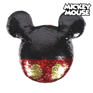 Mickey Mouse Mágikus Flitteres Hableány Párna Mickey Mouse 74490 Piros (30 X 30 cm)