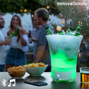 InnovaGoods LED vödör újratölthető hangszóróval Sonice InnovaGoods