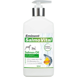 Eminent SalmoVital lazacolaj E vitaminnal kutyáknak és macskáknak 500 ml