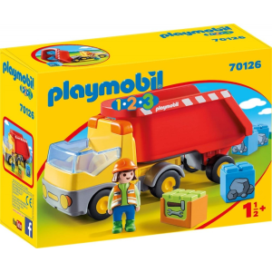 Playmobil 1.2.3 Billenős teherkocsi 70126