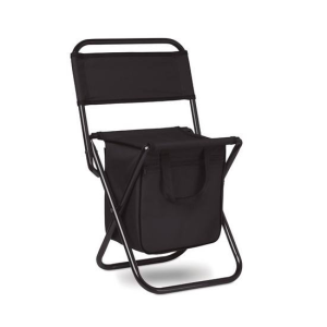  SIT & DRINK Összehajtható szék + hűtőtáska , fekete
