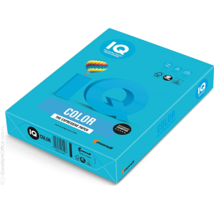 IQ Fénymásolópapír A4 80g IQ aqua blue AB48 intenzív vízkék