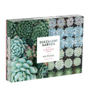  Succulent Garden 2-Sided 500 Piece Puzzle – Sarah McMenemy