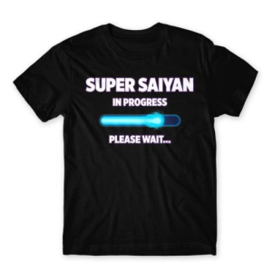 Pamutlabor Super Saiyan in progress férfi póló